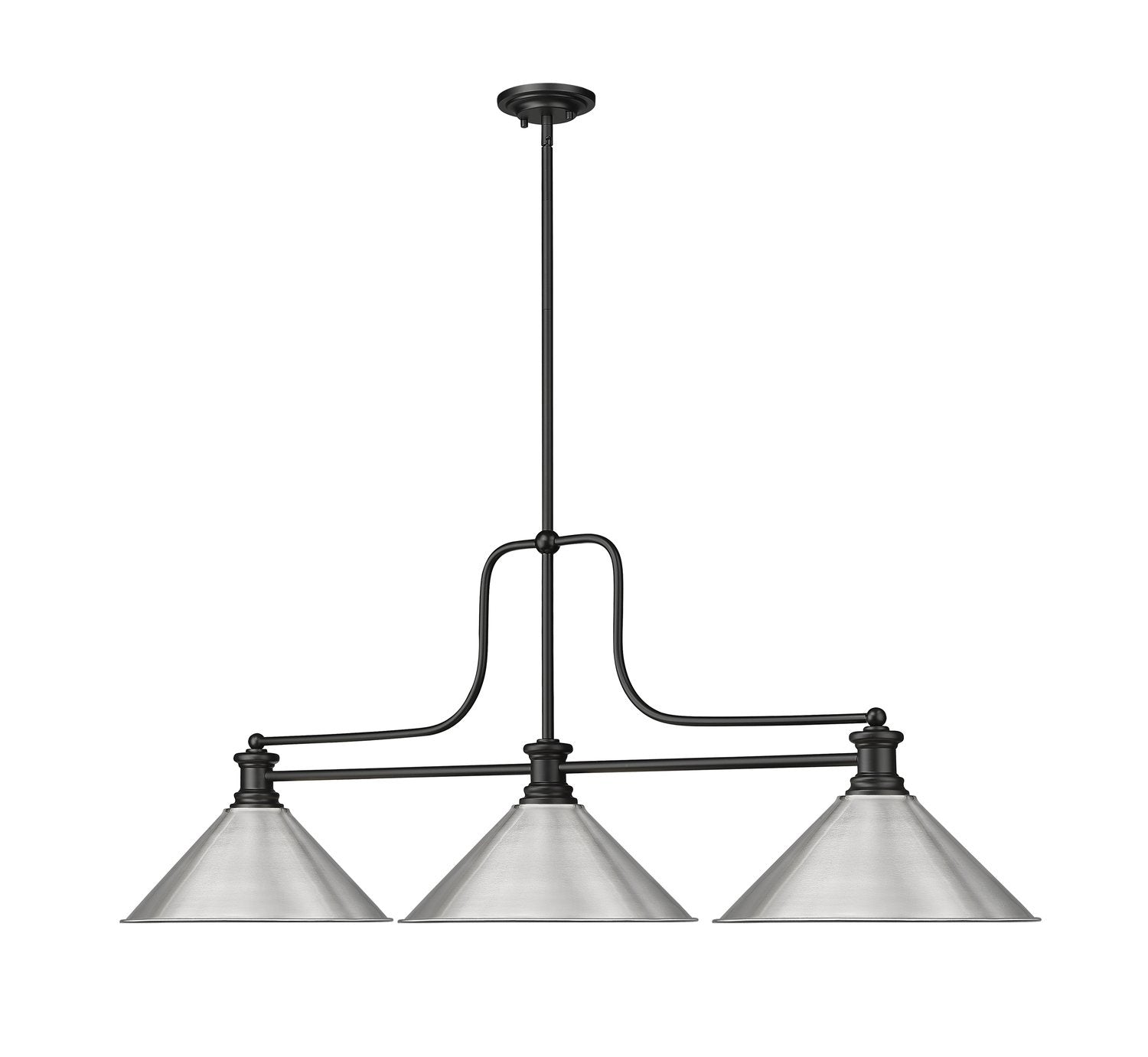 Z-LITE MELANGE BILLIARD | 725-3MB-BN15