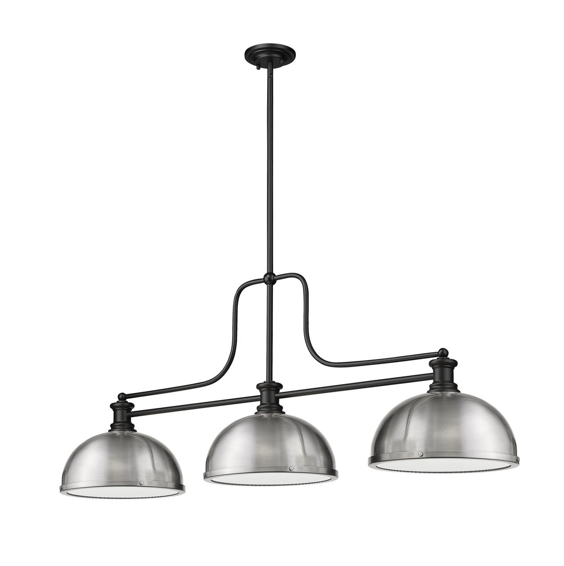 Z-LITE MELANGE BILLIARD | 725-3MB-D12BN