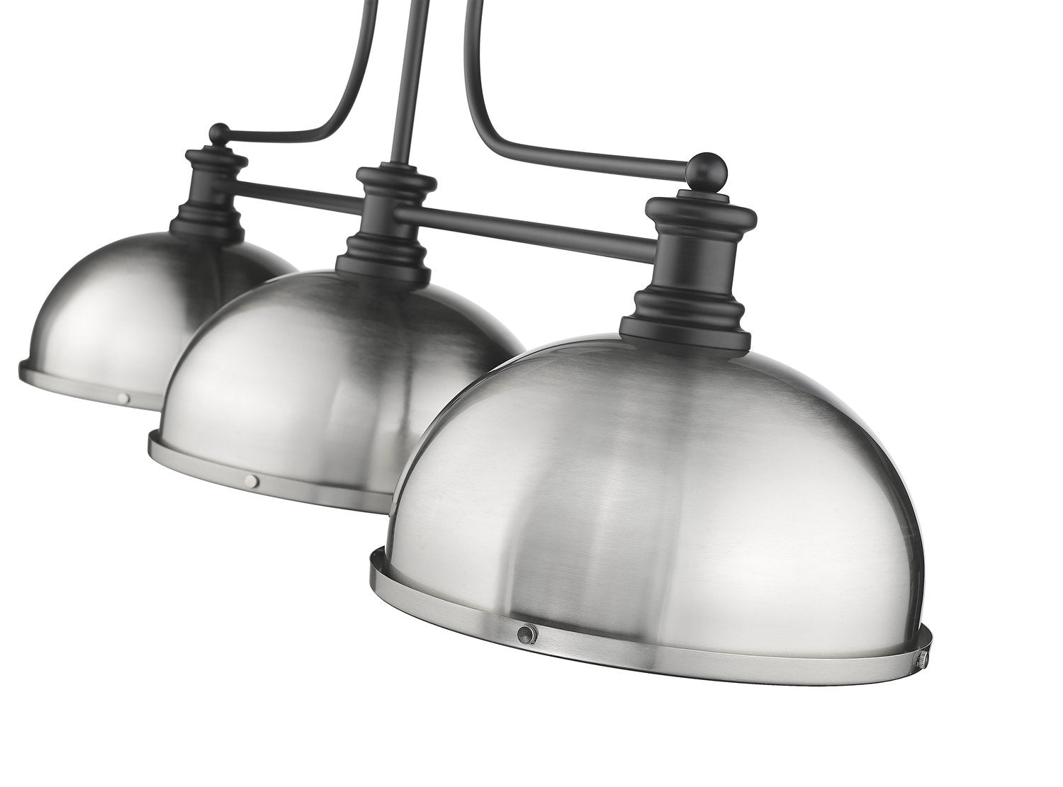 Z-LITE MELANGE BILLIARD | 725-3MB-D12BN
