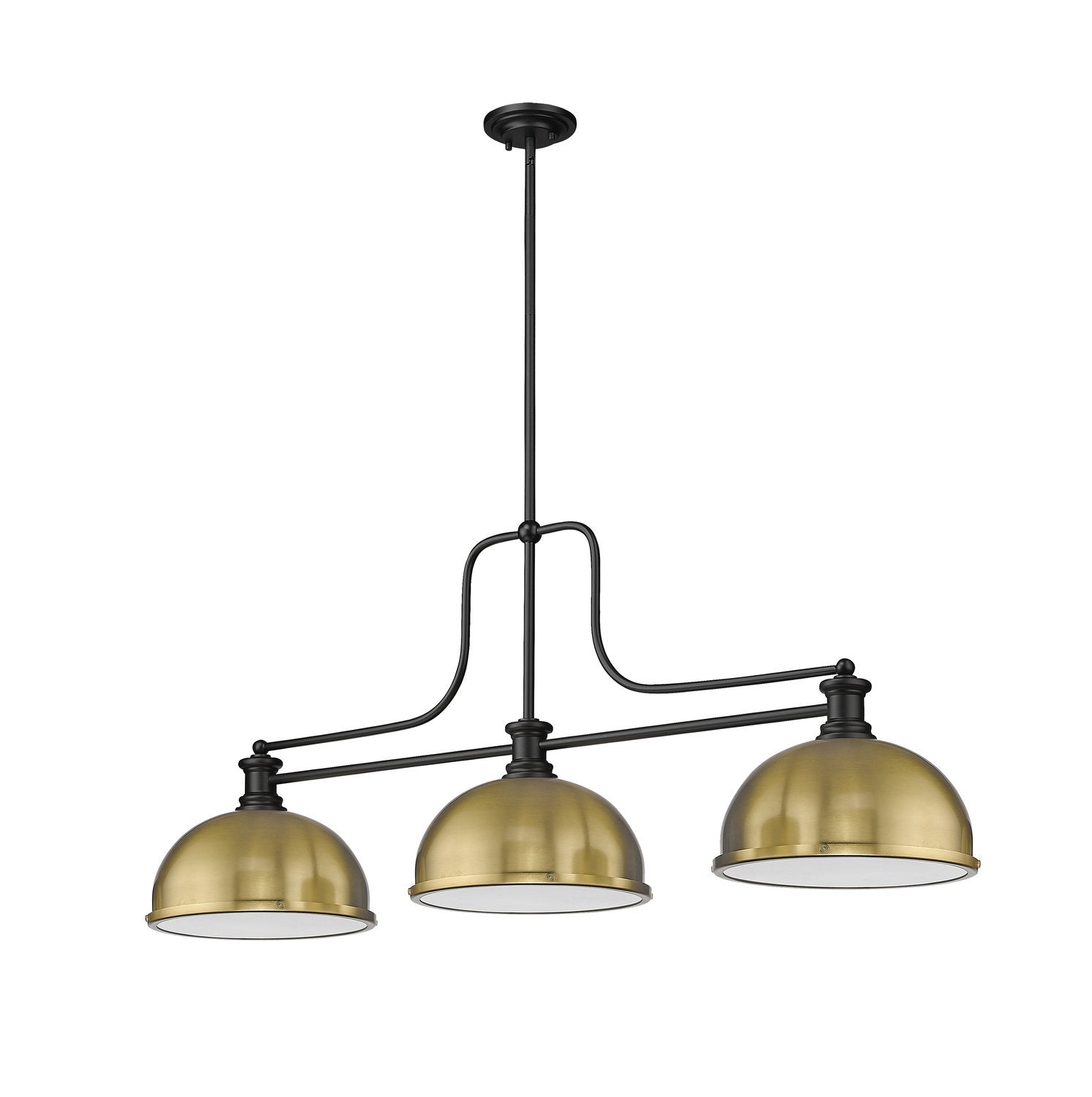 Z-LITE, MELANGE 3 LIGHT BILLIARD, LINEAR LIGHT