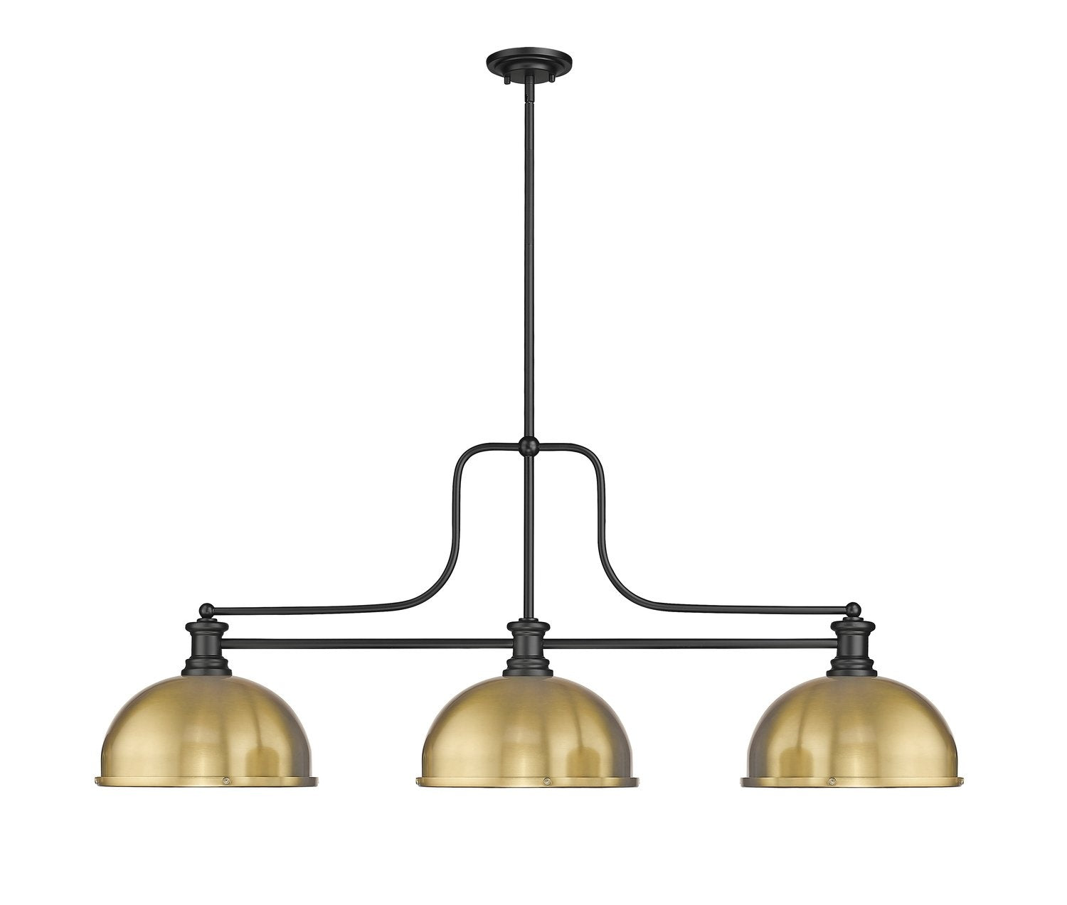 Z-LITE, MELANGE 3 LIGHT BILLIARD, LINEAR LIGHT
