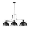 Z-LITE, MELANGE 3 LIGHT BILLIARD, LINEAR LIGHT
