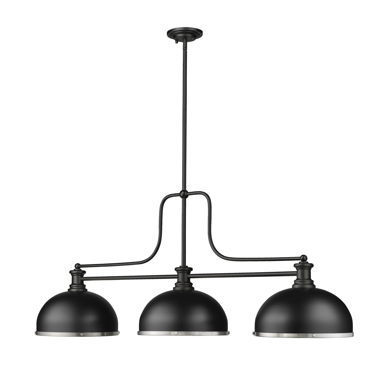 Z-LITE, MELANGE 3 LIGHT BILLIARD, LINEAR LIGHT