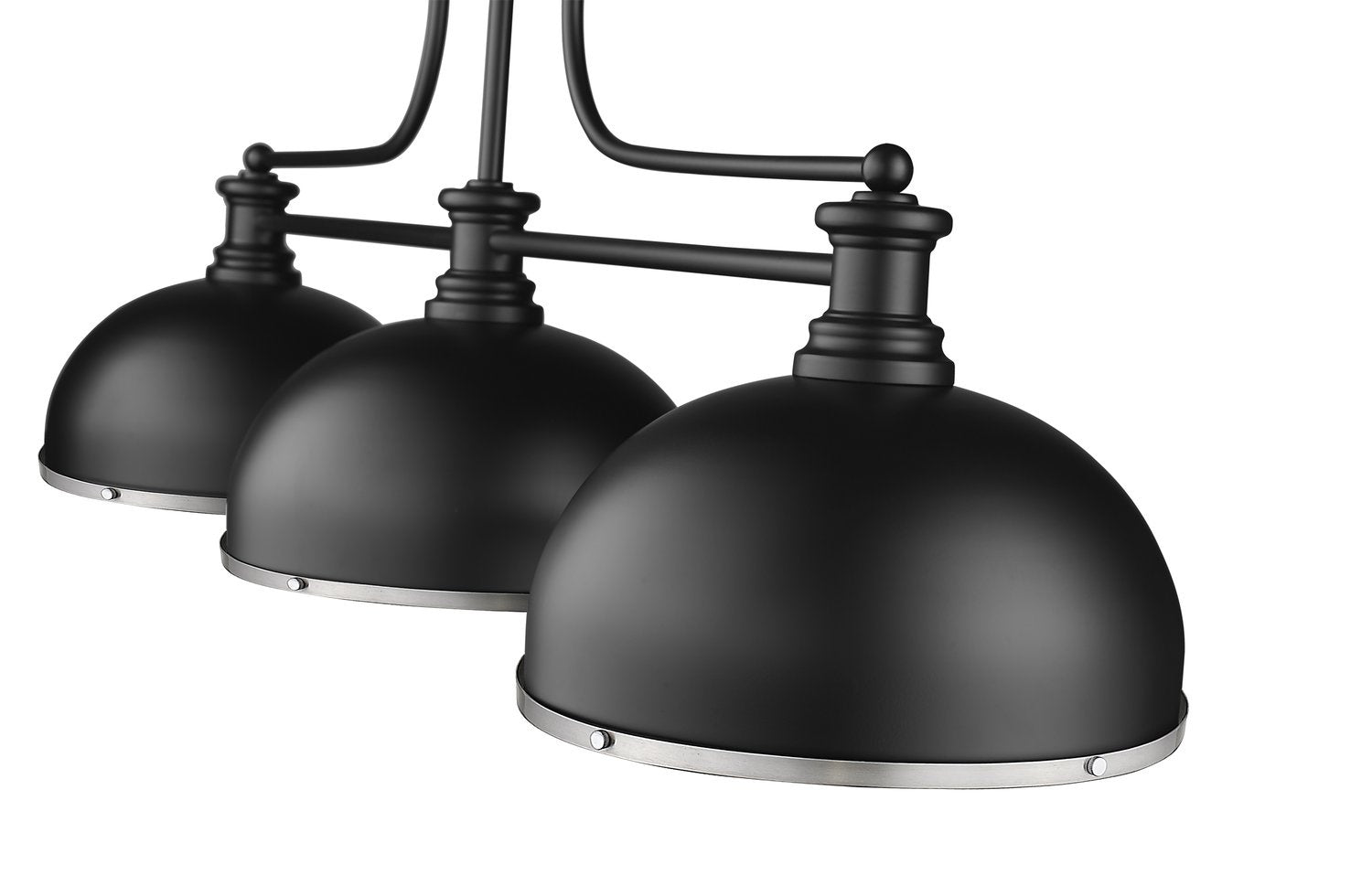 Z-LITE, MELANGE 3 LIGHT BILLIARD, LINEAR LIGHT