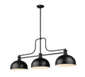 Z-LITE, MELANGE 3 LIGHT BILLIARD, LINEAR LIGHT
