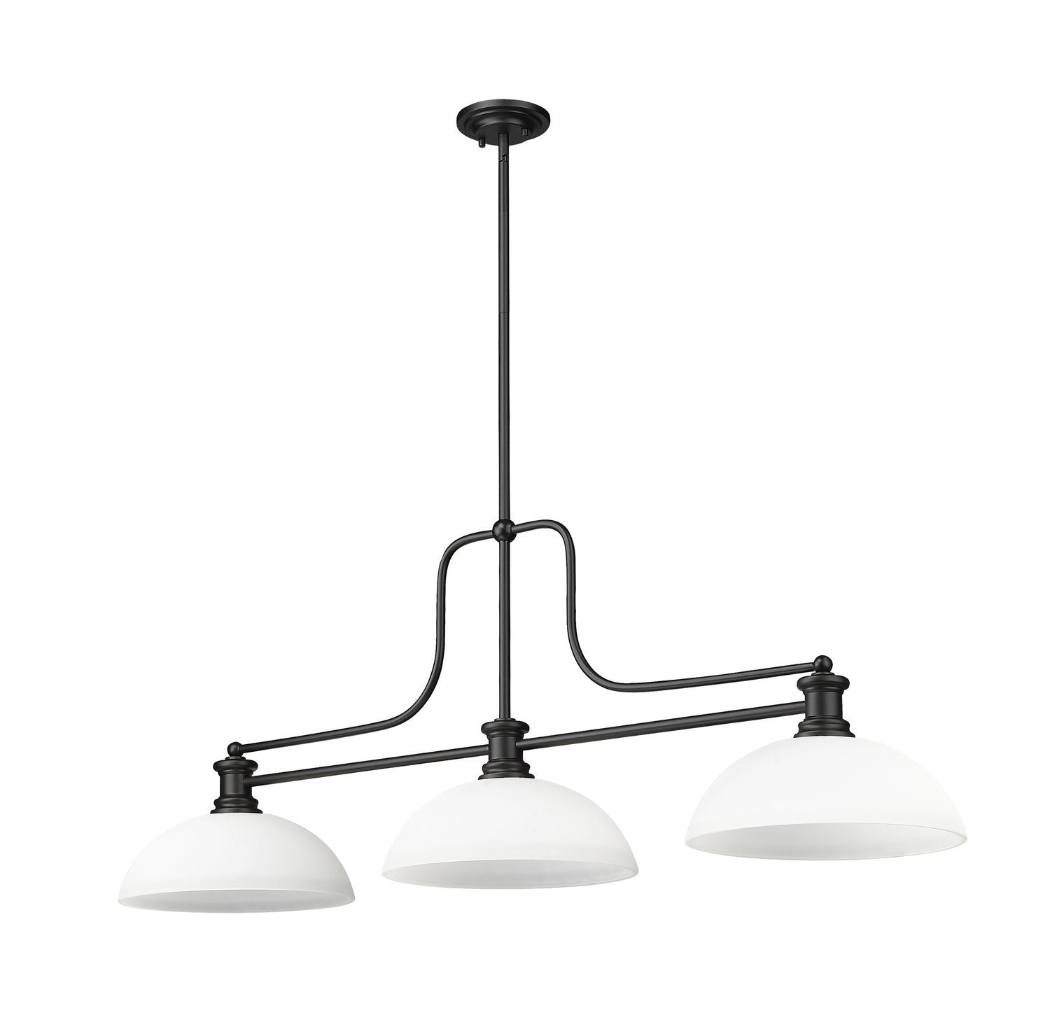 Z-LITE, MELANGE 3 LIGHT BILLIARD, LINEAR LIGHT