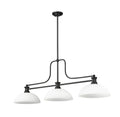 Z-LITE MELANGE BILLIARD | 725-3MB-DMO14