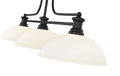 Z-LITE, MELANGE 3 LIGHT BILLIARD, LINEAR LIGHT