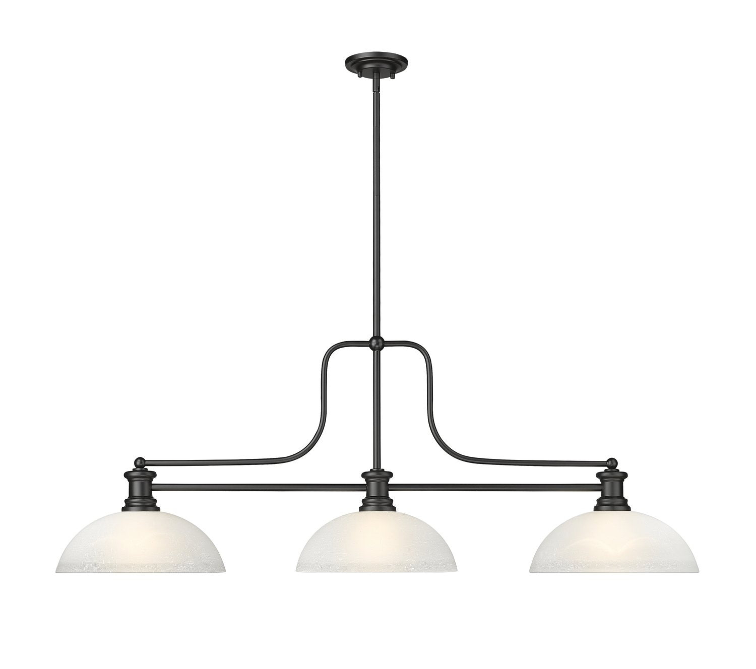 Z-LITE, MELANGE 3 LIGHT BILLIARD, LINEAR LIGHT