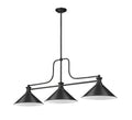 Z-LITE, MELANGE 3 LIGHT BILLIARD, LINEAR LIGHT