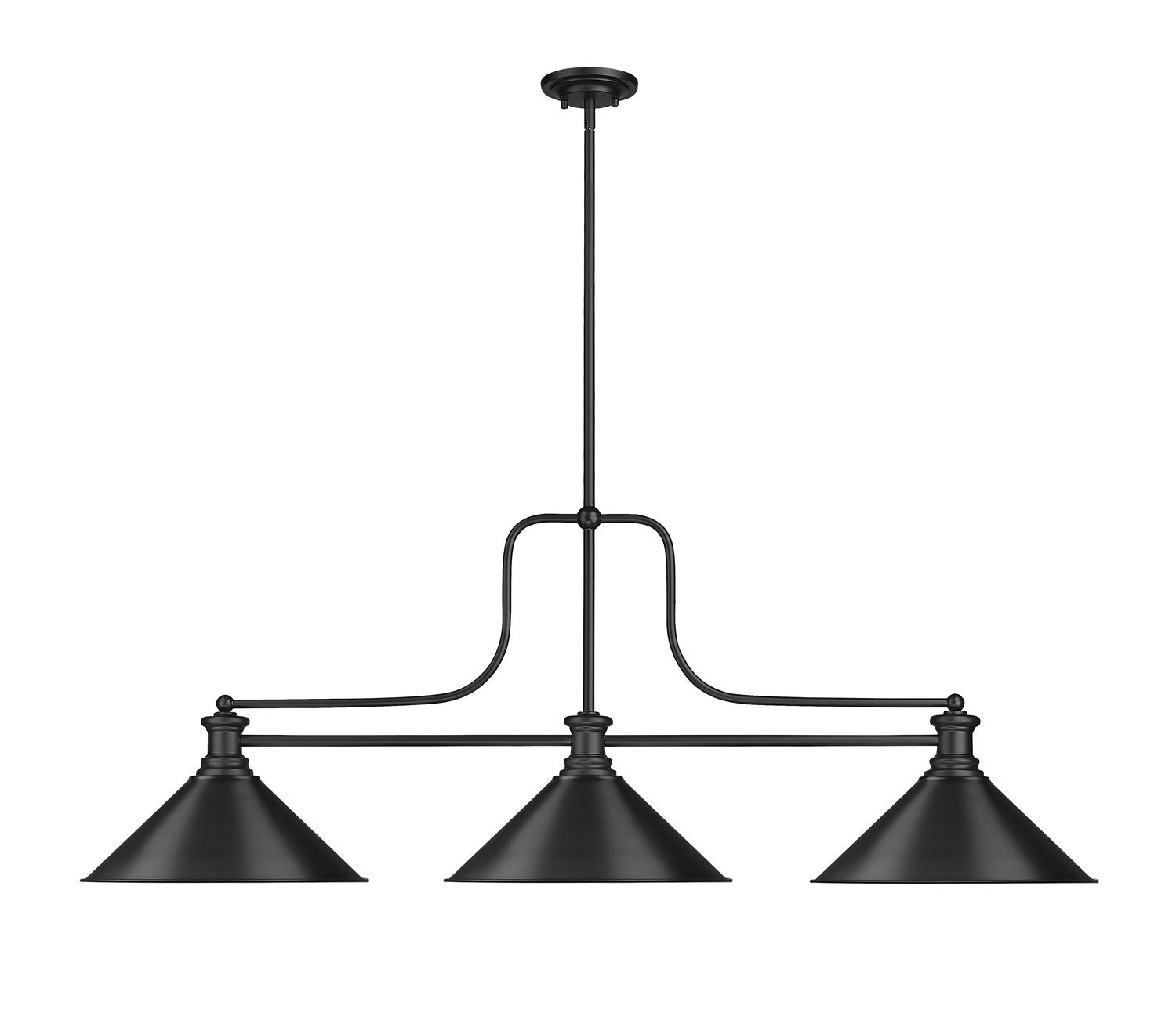 Z-LITE, MELANGE 3 LIGHT BILLIARD, LINEAR LIGHT