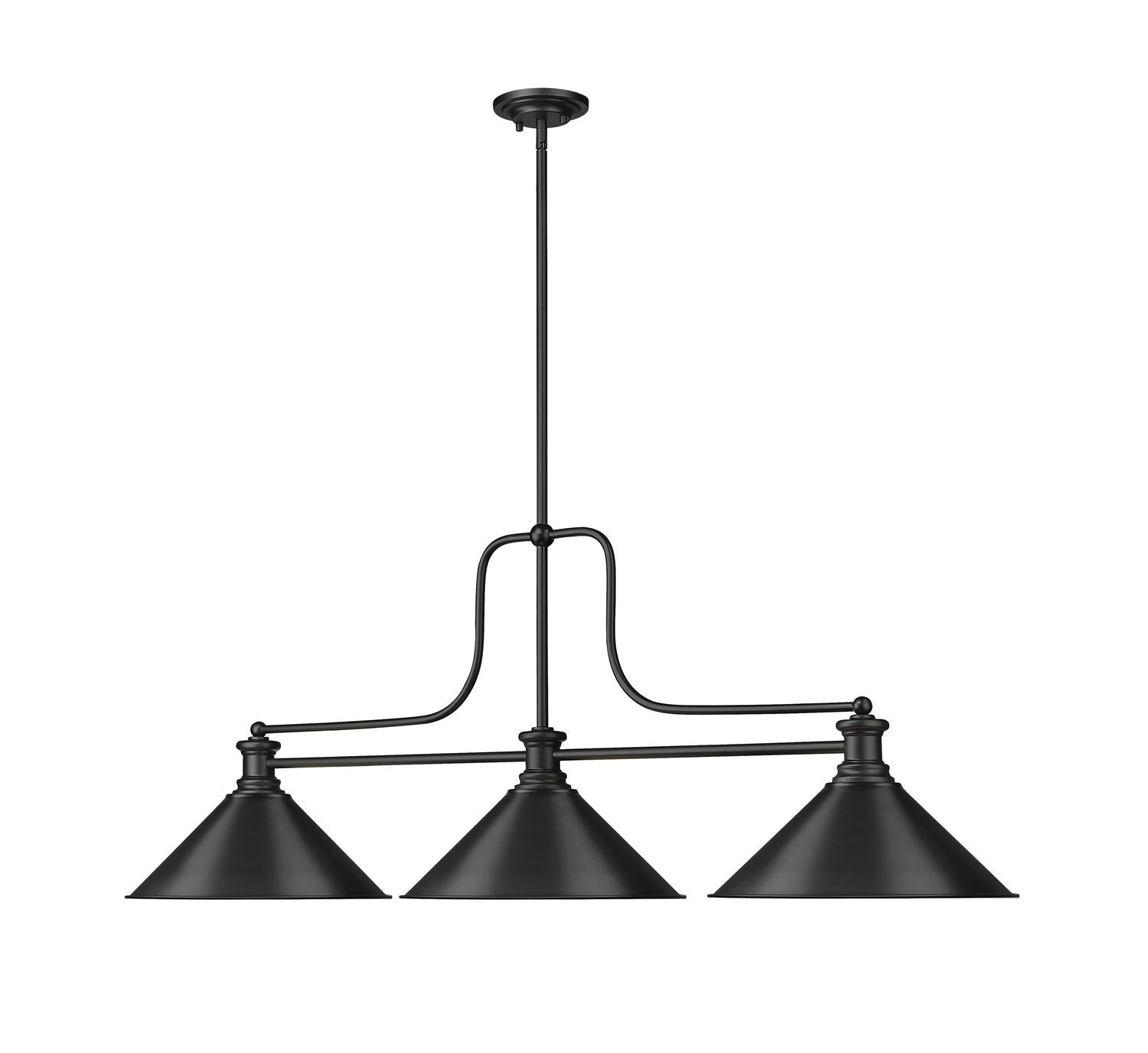 Z-LITE MELANGE BILLIARD | 725-3MB-MB15