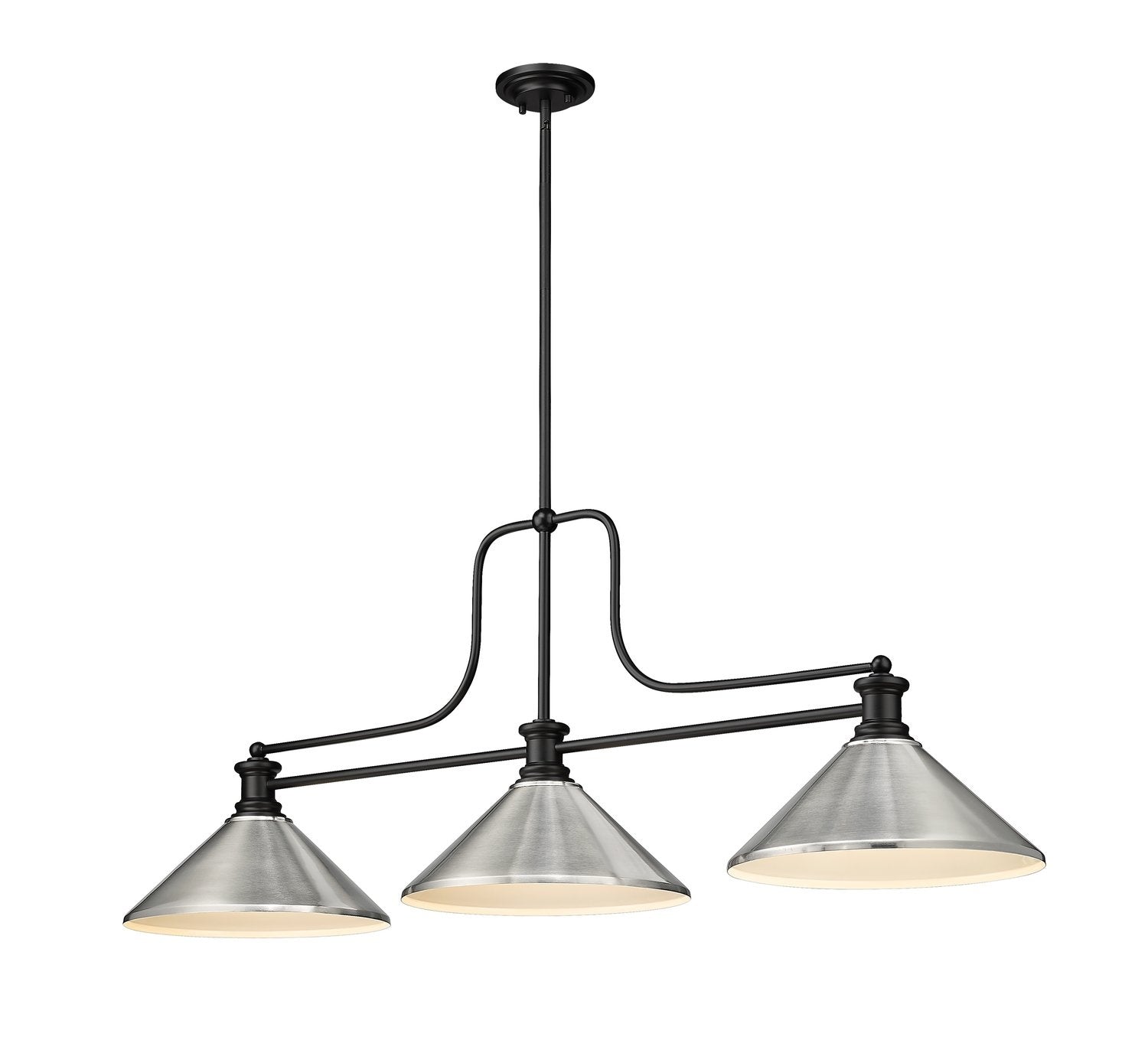 Z-LITE, MELANGE 3 LIGHT BILLIARD, LINEAR LIGHT