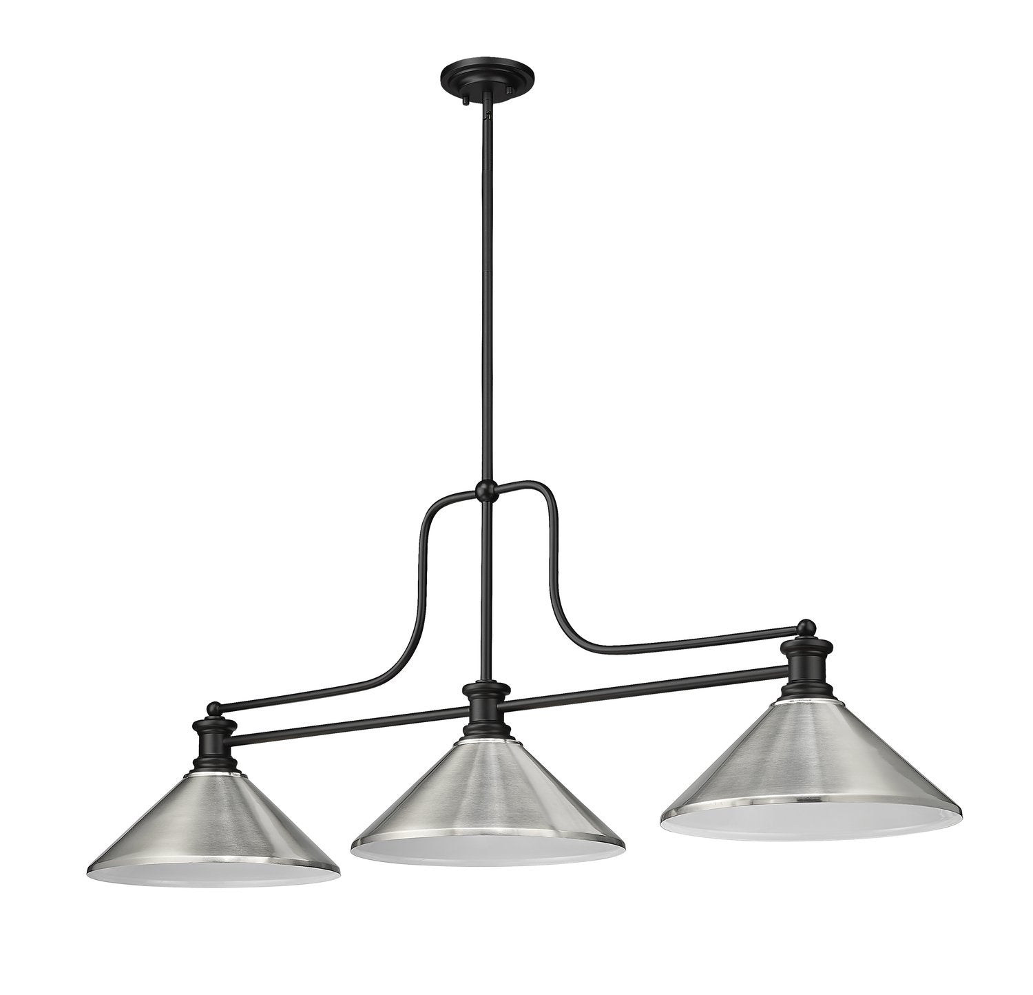 Z-LITE MELANGE BILLIARD | 725-3MB-MBN