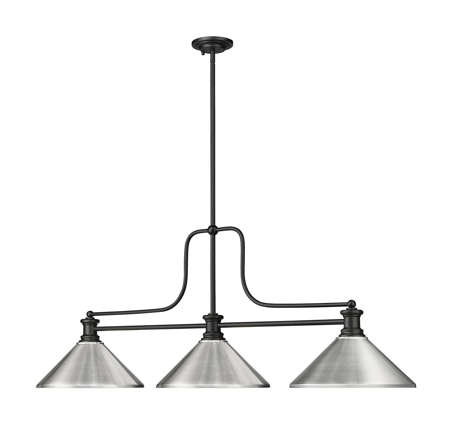 Z-LITE, MELANGE 3 LIGHT BILLIARD, LINEAR LIGHT