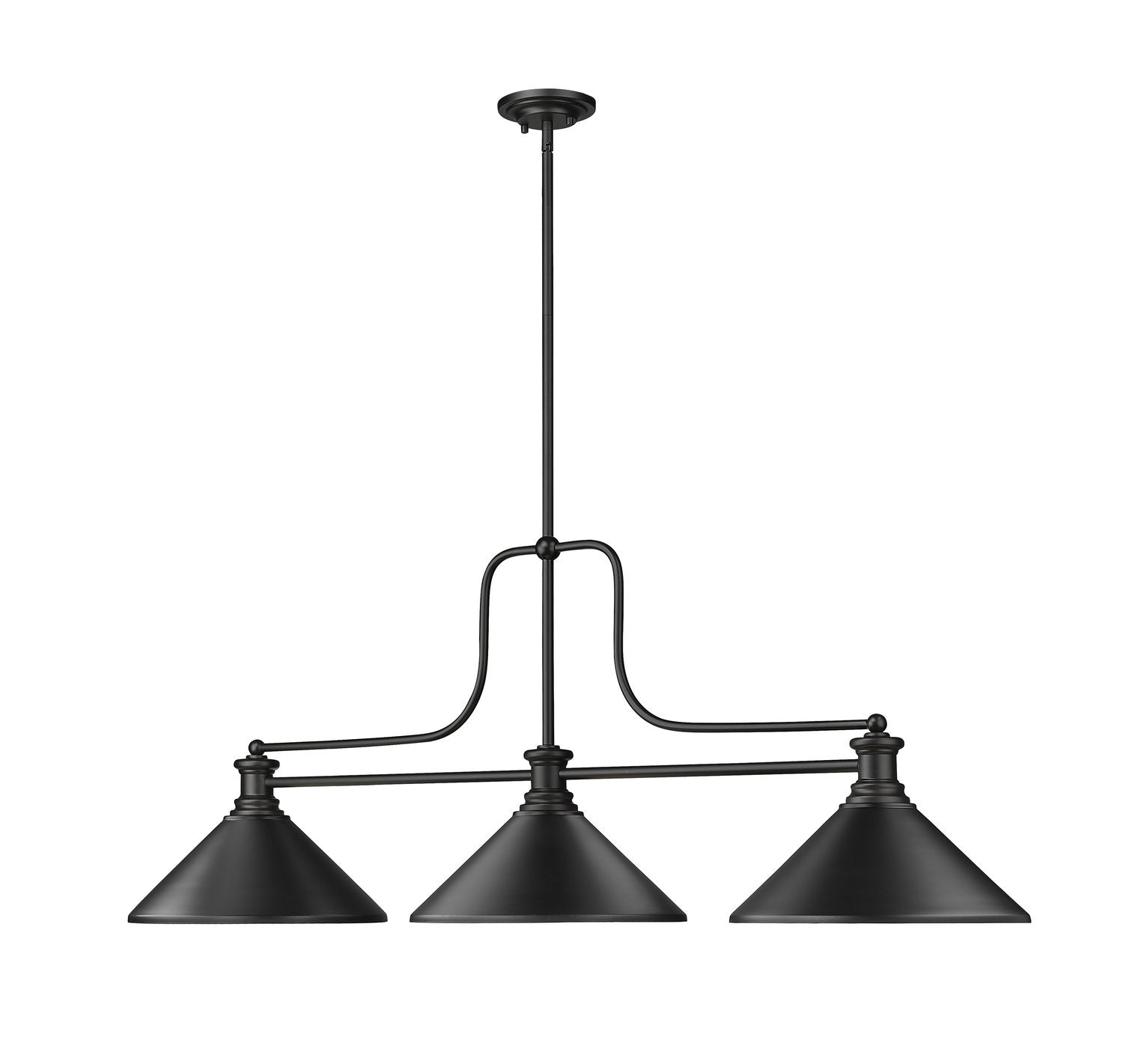 Z-LITE MELANGE BILLIARD | 725-3MB-MMB
