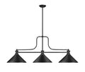 Z-LITE, MELANGE 3 LIGHT BILLIARD, LINEAR LIGHT