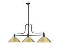 Z-LITE, MELANGE 3 LIGHT BILLIARD, LINEAR LIGHT