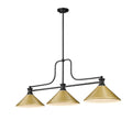 Z-LITE, MELANGE 3 LIGHT BILLIARD, LINEAR LIGHT