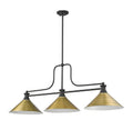 Z-LITE, MELANGE 3 LIGHT BILLIARD, LINEAR LIGHT