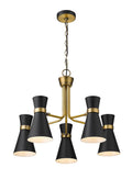 Z-LITE, SORIANO CHANDELIER, CHANDELIER LIGHT