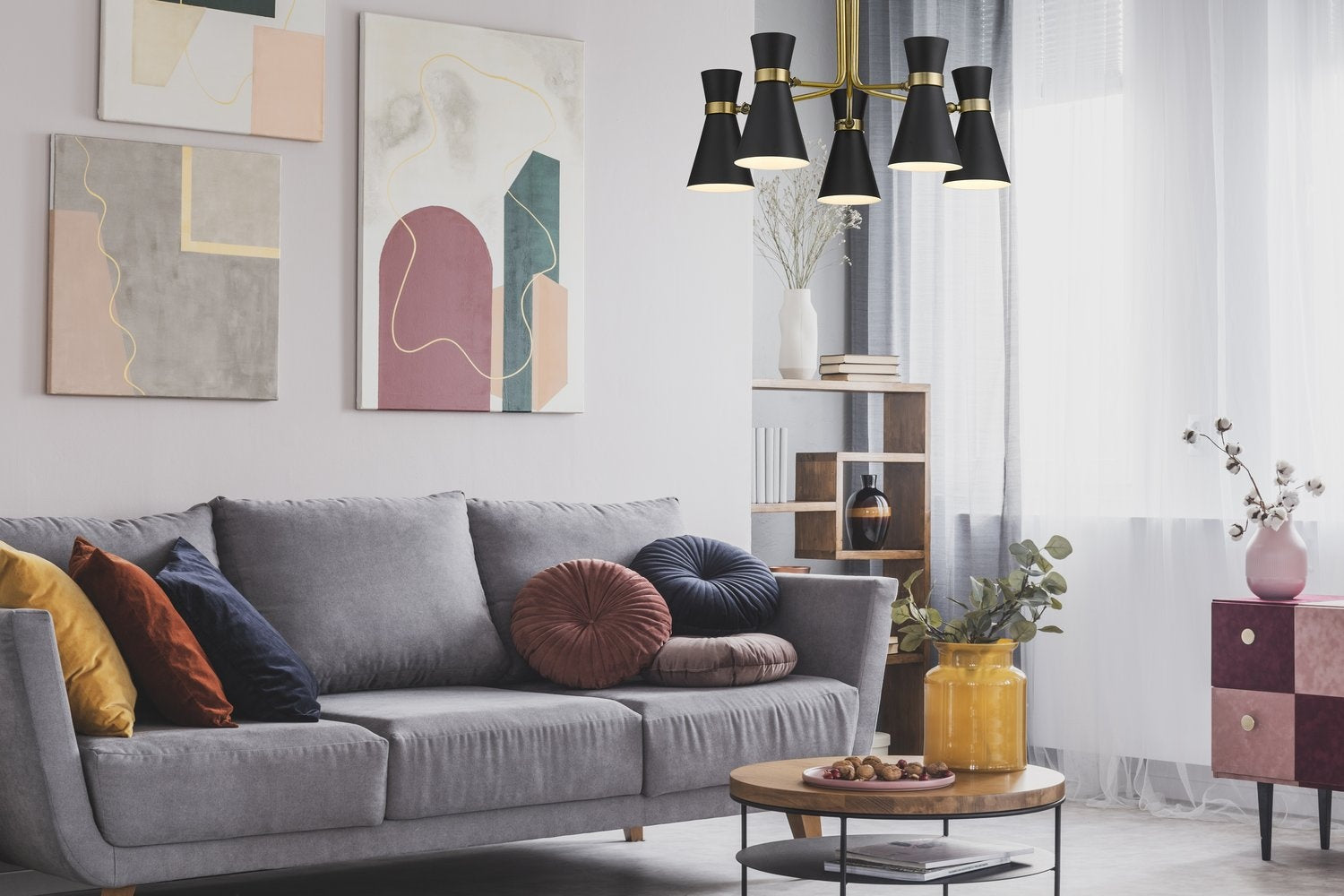 Z-LITE, SORIANO CHANDELIER, CHANDELIER LIGHT