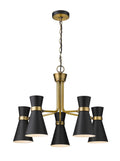 Z-LITE, SORIANO CHANDELIER, CHANDELIER LIGHT