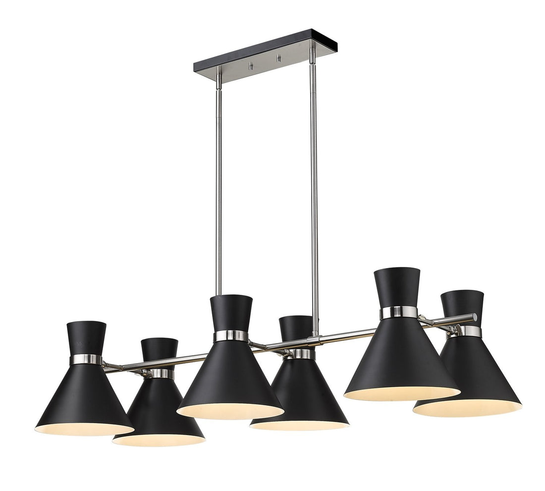 Z-LITE, SORIANO LINEAR CHANDELIER, LINEAR LIGHT