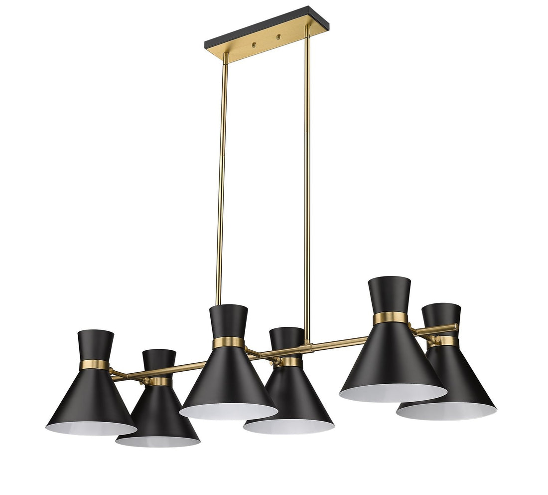 Z-LITE, SORIANO LINEAR CHANDELIER, LINEAR LIGHT