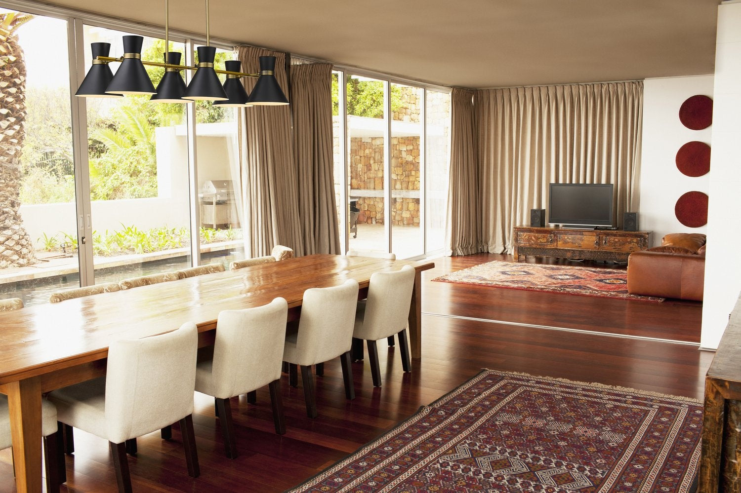 Z-LITE, SORIANO LINEAR CHANDELIER, LINEAR LIGHT