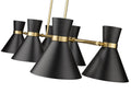 Z-LITE, SORIANO LINEAR CHANDELIER, LINEAR LIGHT