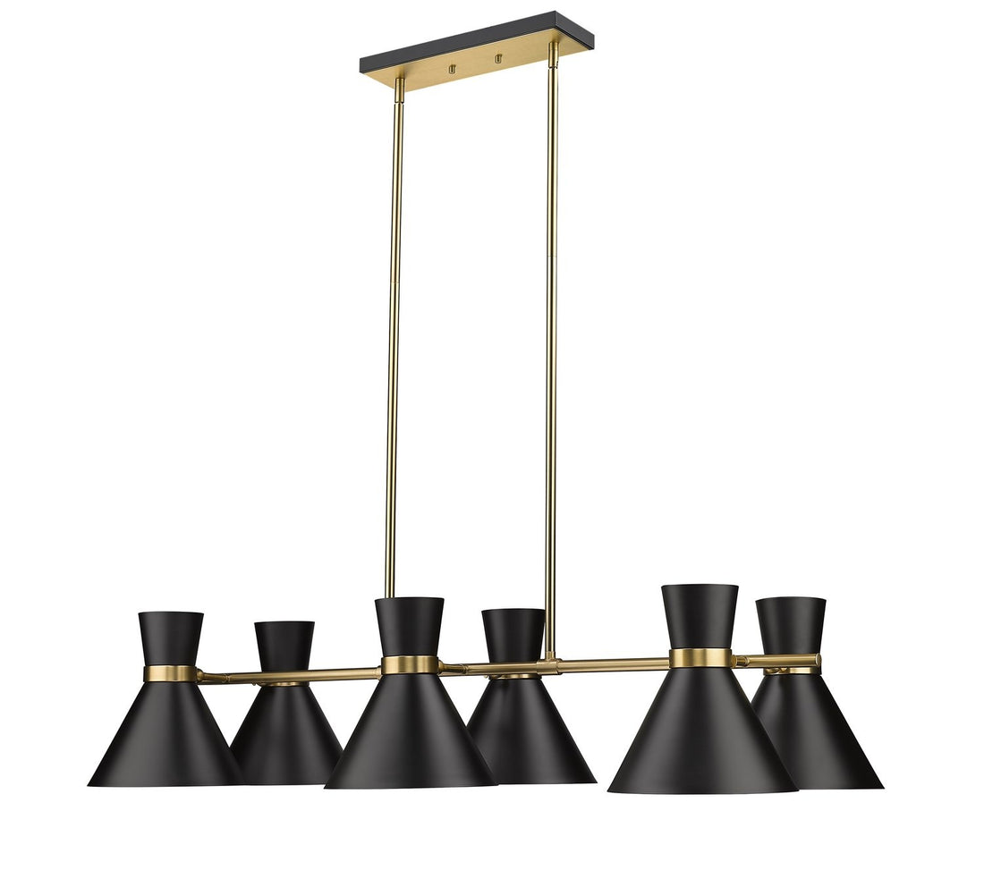 Z-LITE, SORIANO LINEAR CHANDELIER, LINEAR LIGHT