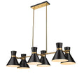 Z-LITE, SORIANO LINEAR CHANDELIER, LINEAR LIGHT