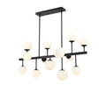 Z-LITE, MIDNETIC LINEAR CHANDELIER, LINEAR LIGHT