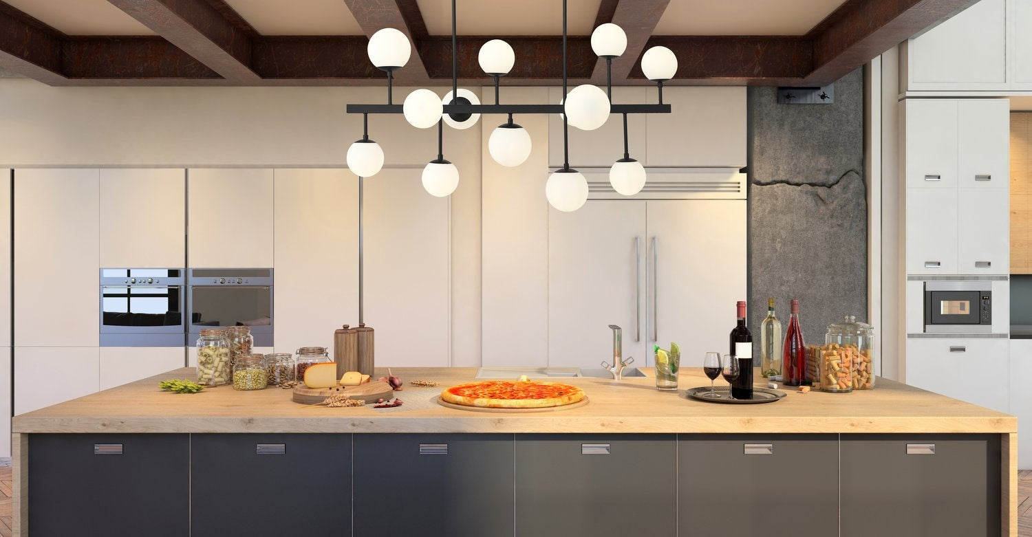 Z-LITE, MIDNETIC LINEAR CHANDELIER, LINEAR LIGHT