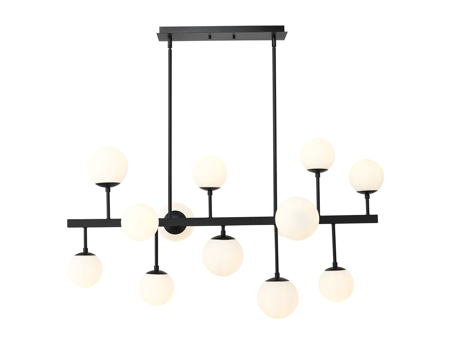 Z-LITE, MIDNETIC LINEAR CHANDELIER, LINEAR LIGHT