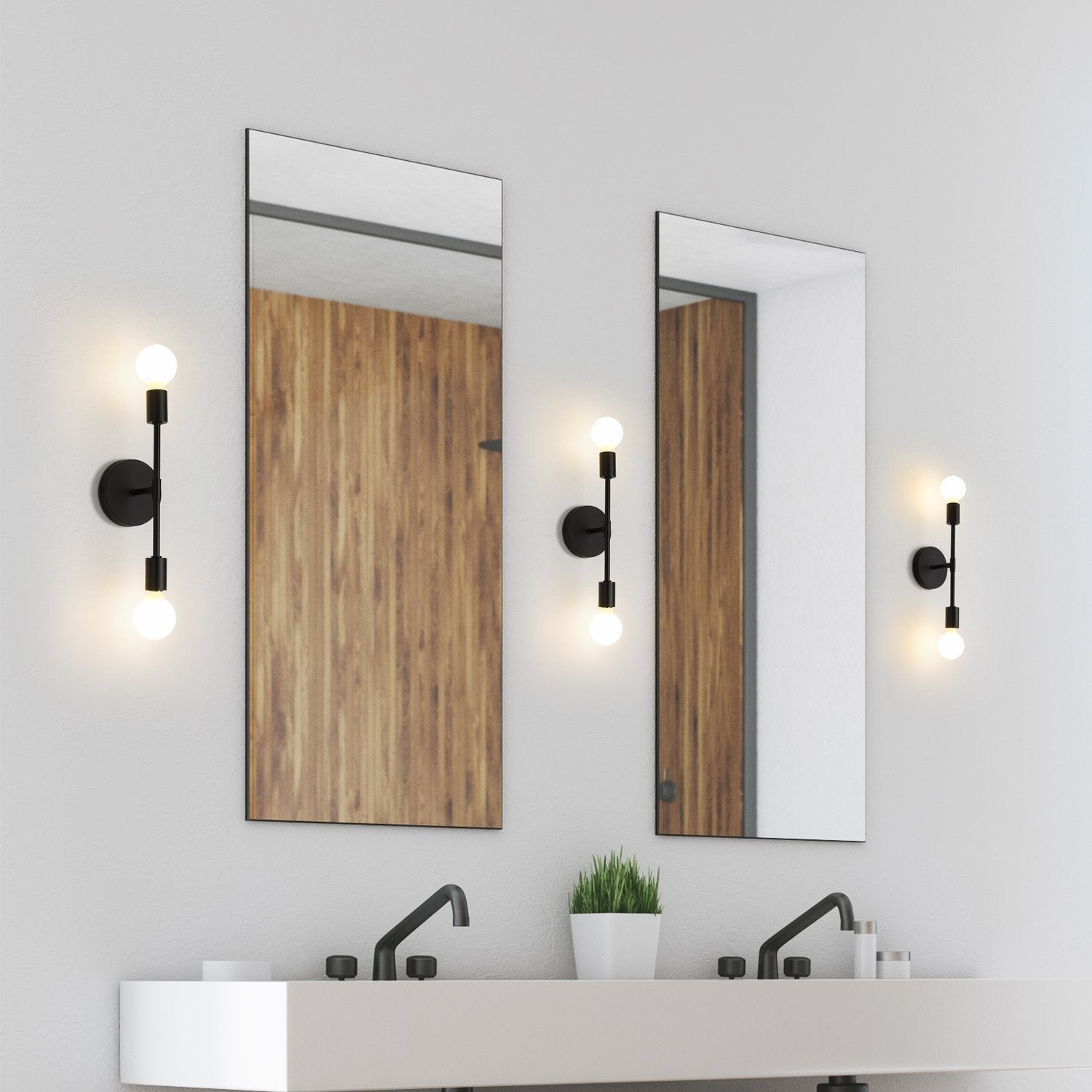 Z-LITE, MODERNIST WALL SCONCE, WALL SCONCES