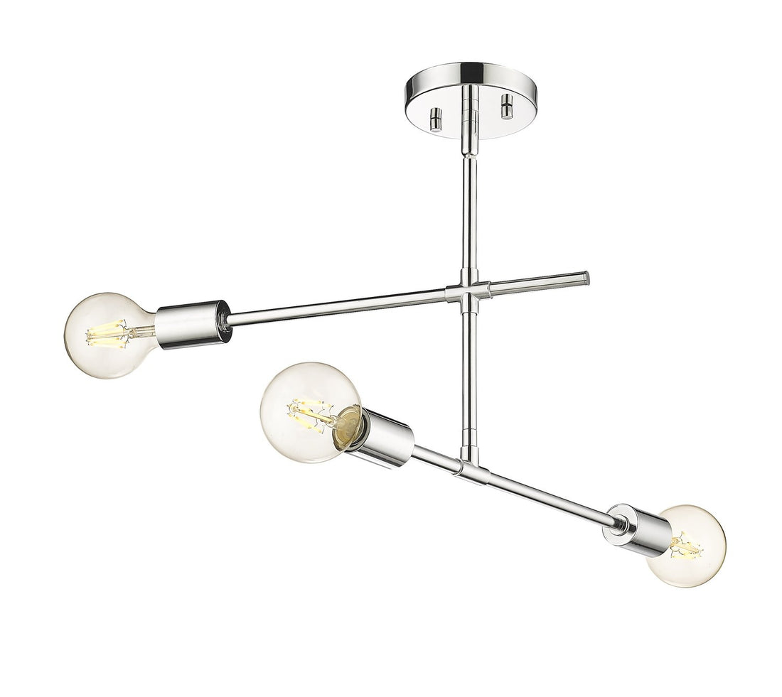 Z-LITE, MODERNIST SEMI FLUSH MOUNT, SEMI FLUSH MOUNT LIGHT