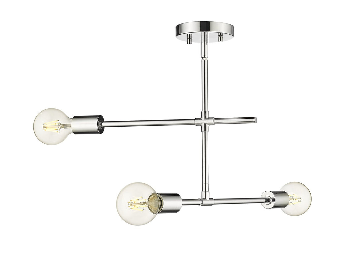 Z-LITE, MODERNIST SEMI FLUSH MOUNT, SEMI FLUSH MOUNT LIGHT
