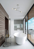 Z-LITE, MODERNIST SEMI FLUSH MOUNT, SEMI FLUSH MOUNT LIGHT