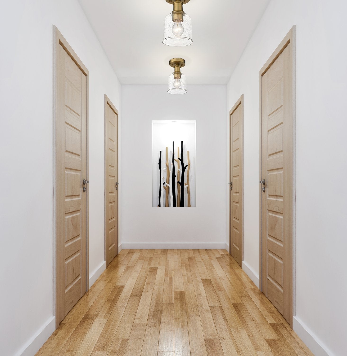 Z-LITE, BRYANT FLUSH MOUNT, FLUSH MOUNT CEILING LIGHTS 