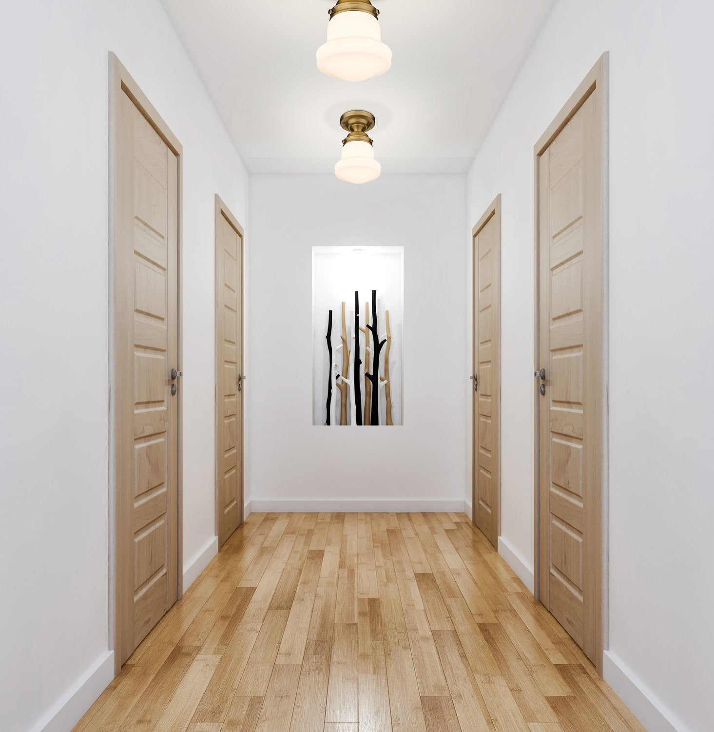 Z-LITE, VAUGHN FLUSH MOUNT, FLUSH MOUNT CEILING LIGHTS