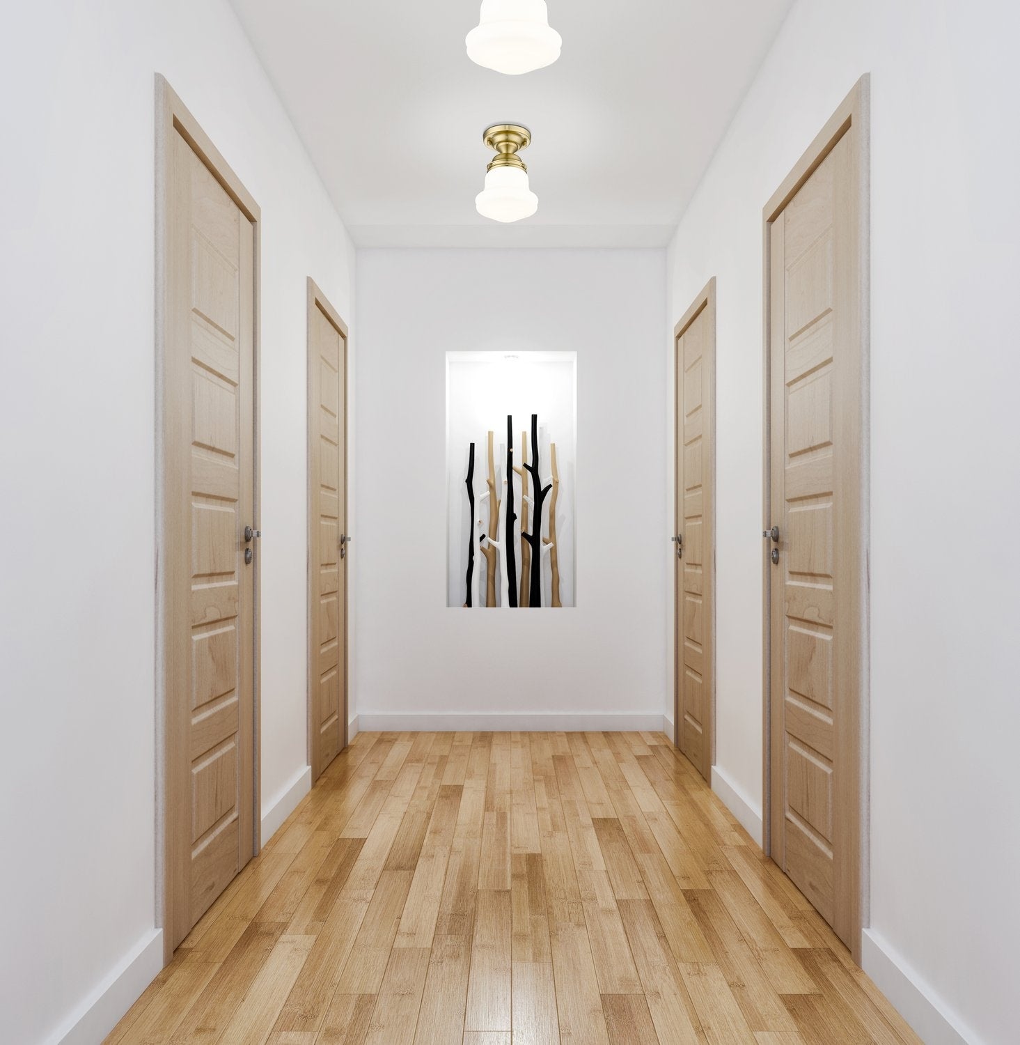 Z-LITE, VAUGHN FLUSH MOUNT, FLUSH MOUNT CEILING LIGHTS