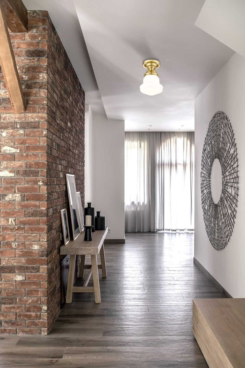 Z-LITE, VAUGHN FLUSH MOUNT, FLUSH MOUNT CEILING LIGHTS