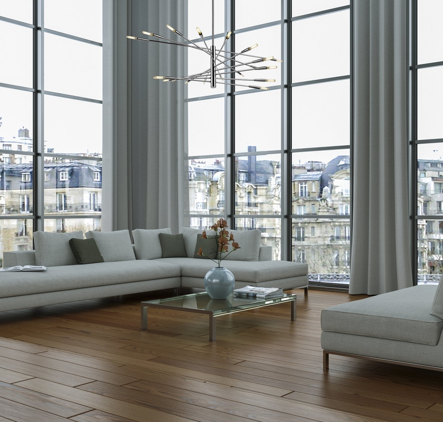 Z-LITE, ASCENSION CHANDELIER, CHANDELIER LIGHT