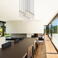 Z-LITE, BEAU LINEAR CHANDELIER, LINEAR LIGHT
