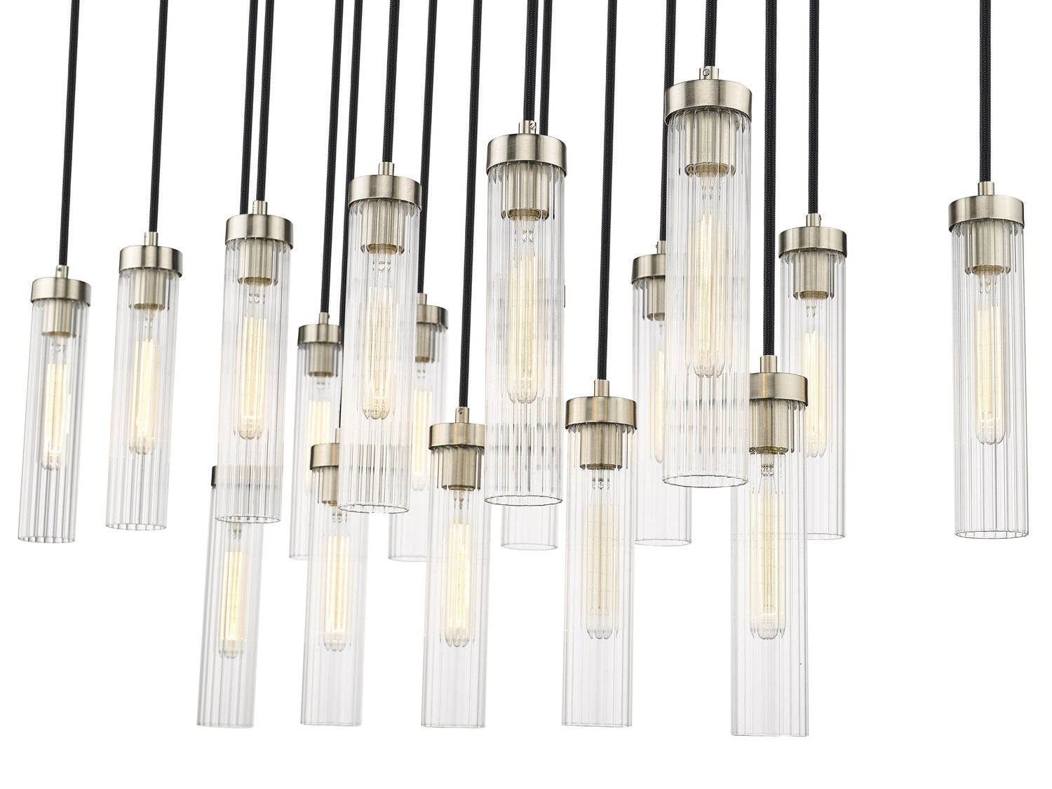 Z-LITE, BEAU LINEAR CHANDELIER, LINEAR LIGHT FIXTURE