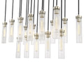 Z-LITE, BEAU LINEAR CHANDELIER, LINEAR LIGHT