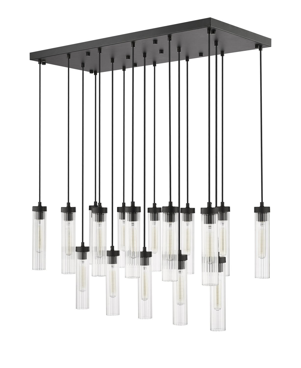 Z-LITE, BEAU LINEAR CHANDELIER, LINEAR LIGHT FIXTURE
