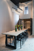 Z-LITE, BEAU LINEAR CHANDELIER, LINEAR LIGHT